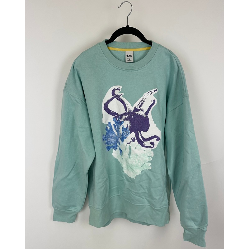 Unisex Octopus Print Crewneck – Mens Medium / Women Large