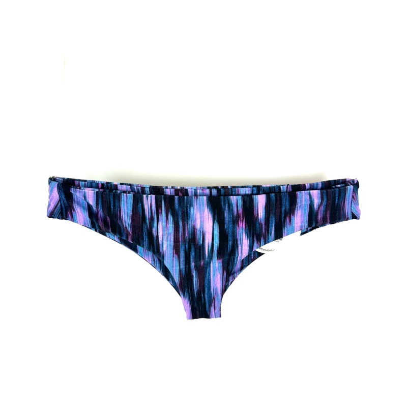 Blue & Purple Low Rise Bikini Bottom -XS and XXL Extra Small (Size 00/0)