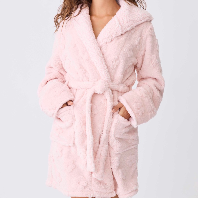 Let’s Get Cozy PJ Robe – RPGCR IVORY S