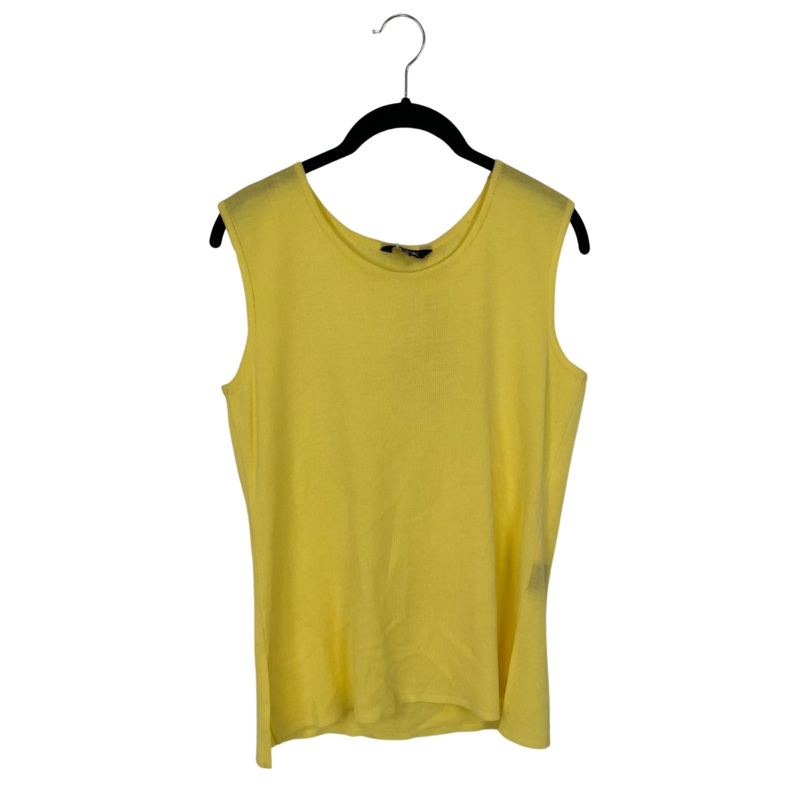 Pale Yellow Knit Tank Top – Size 24-26W 2X (Size 24W-26W)