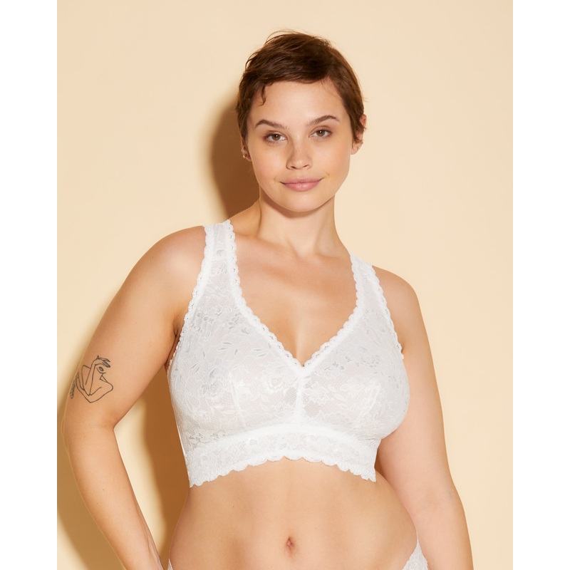 Super Curvy Racie Racerback White XS