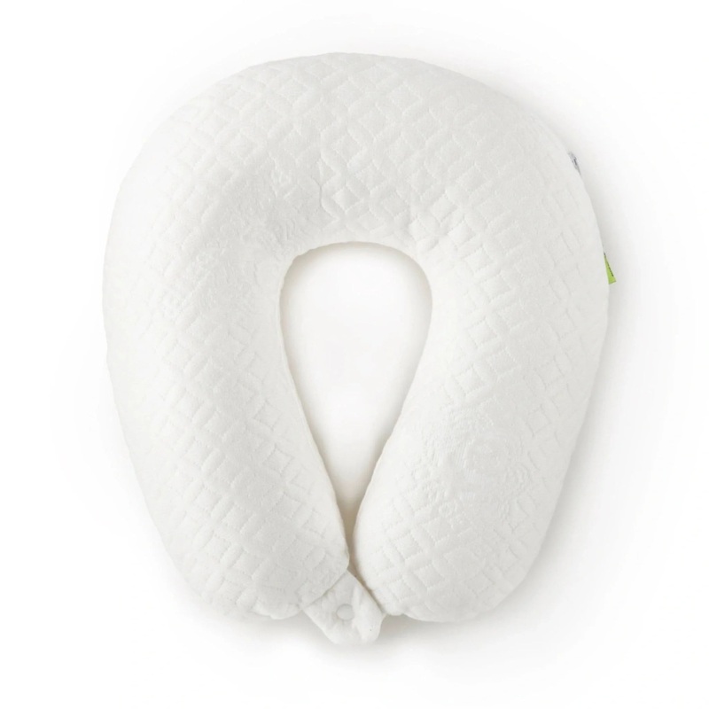 Adjustable Bamboo Neck Travel Pillow  Cooling, Hypoallergenic Support On the Go NECK | 15″ x 14” x 4” | 2 LBS
