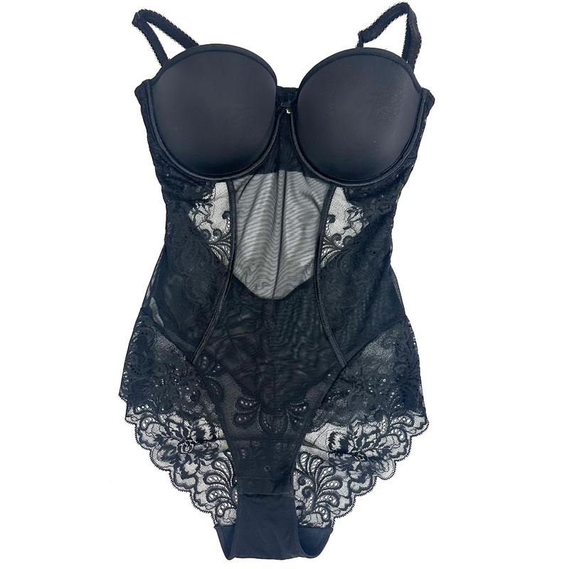 Black Lace Lingerie Bodysuit – 34D