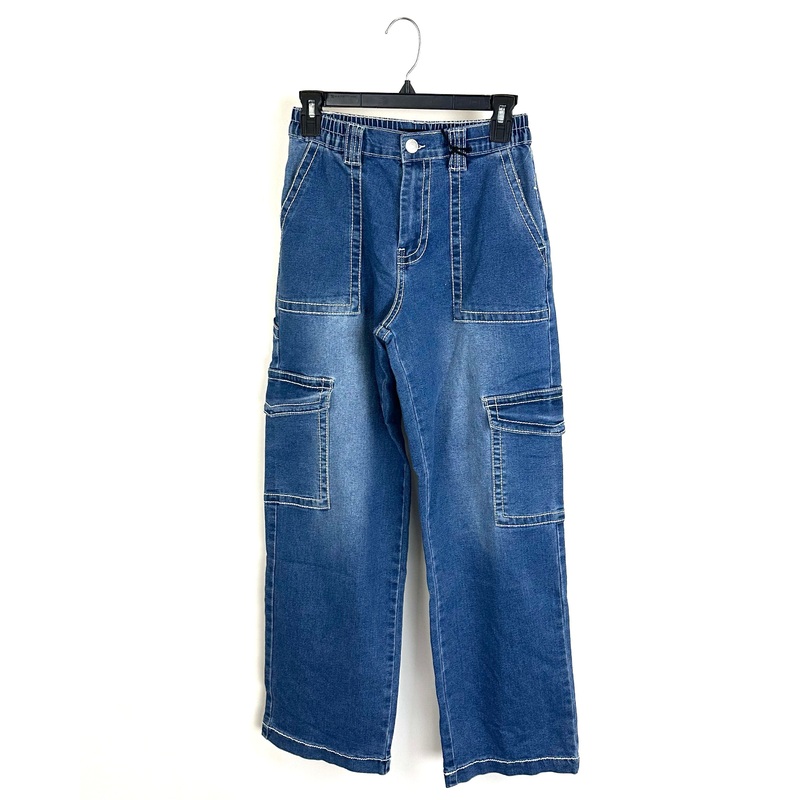Cargo Denim Pants – Size 0/2