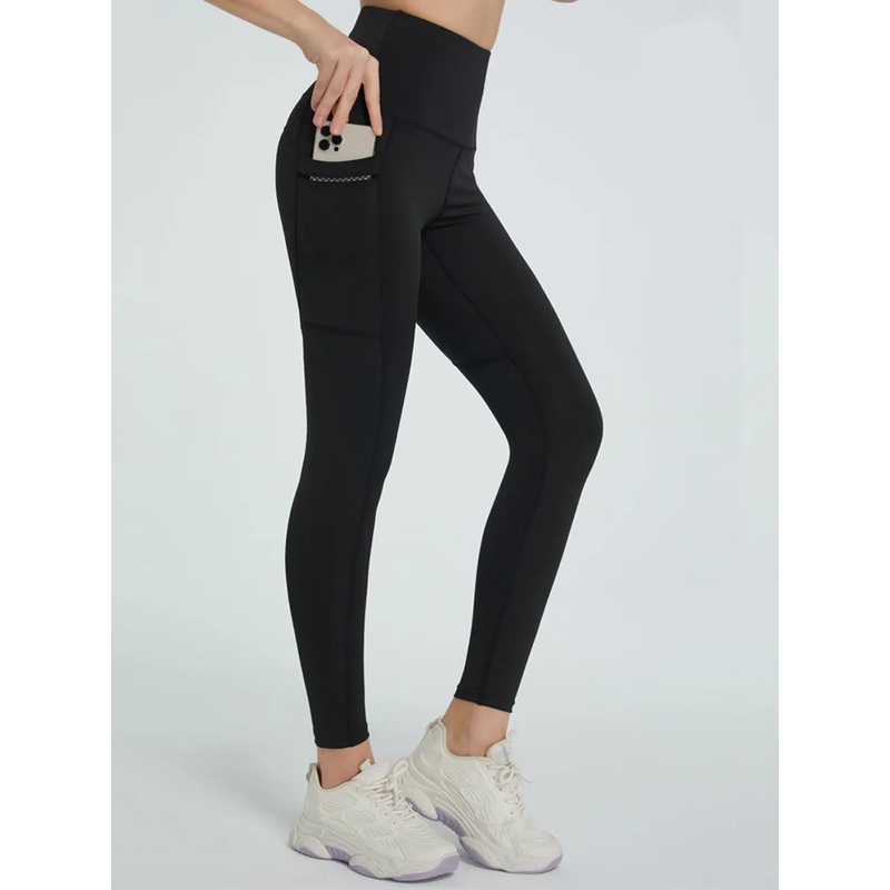 High Waist Active Leggings Black S