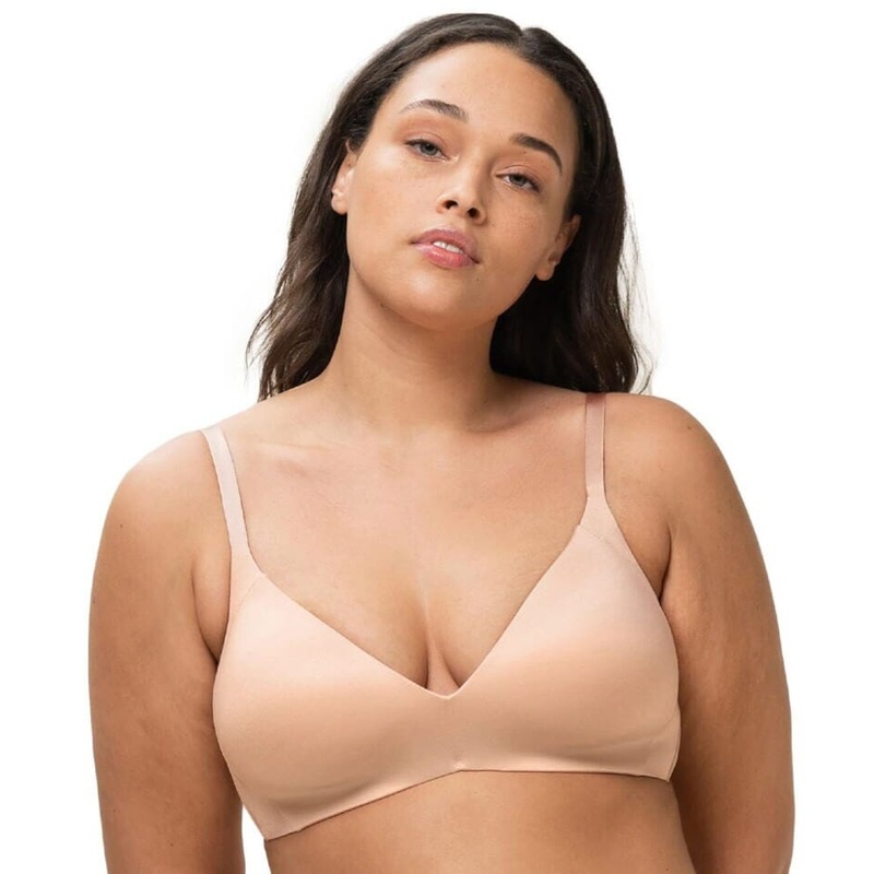 Triumph Body Make-up Soft Touch Padded Wire-free Bra – Neutral Beige 32A