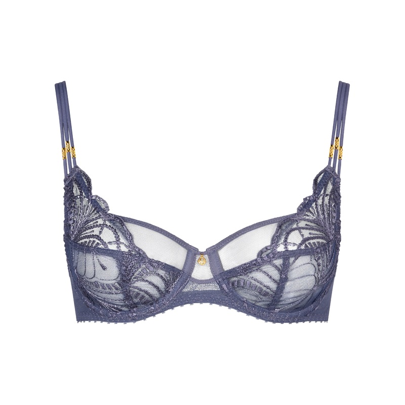 Vibes Denim Full Cup Bra Denim 32B