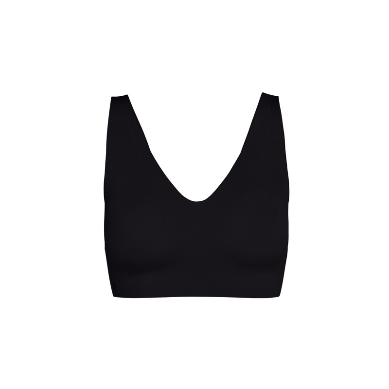 Bliss Sleek Lined Bralette – Black Black XS