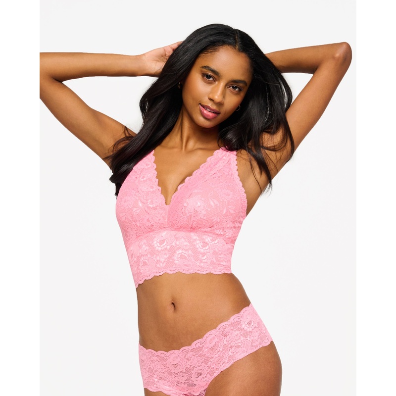 Bralette Curvy Plungie Longline Passiflora XS