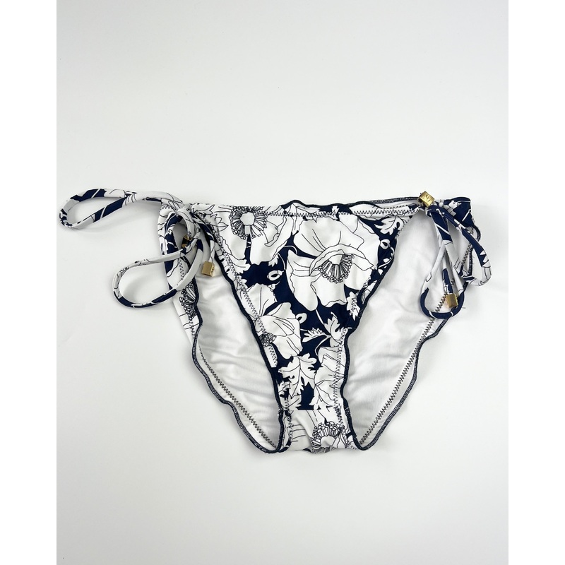 Navy Floral Swim Bottom – Extra Small