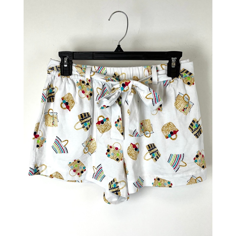 Purse Printed Sleepwear Shorts – Small