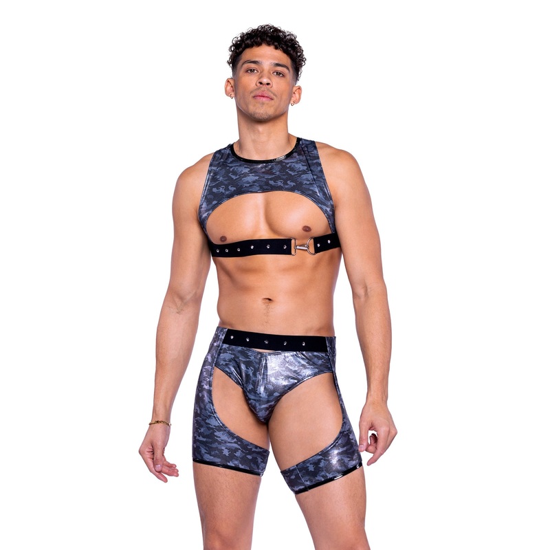 Shimmering Wilderness Briefs Small Black/Gray