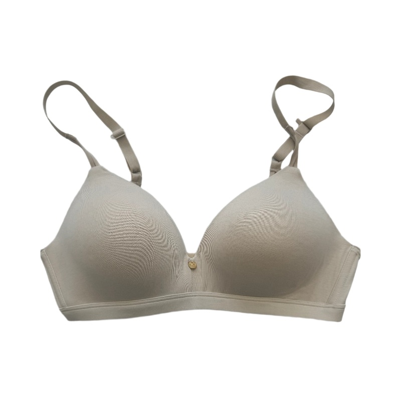 Beige Wireless T-Shirt Bra – Size 34B