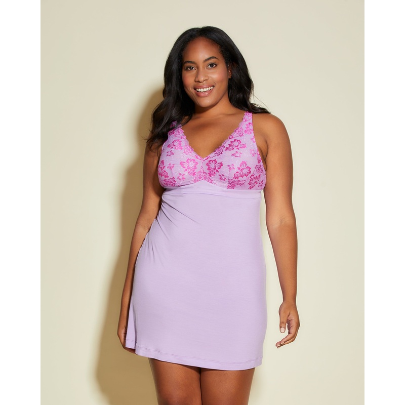 Chemise tendue Icy Violet/Cape Fuchsia 1X
