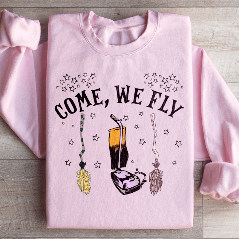 Come We Fly Sweatshirt Sand S