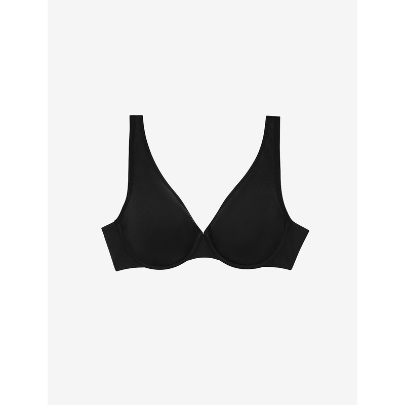 Organic Cloud Cotton Perfect Coverage Bra black 32B