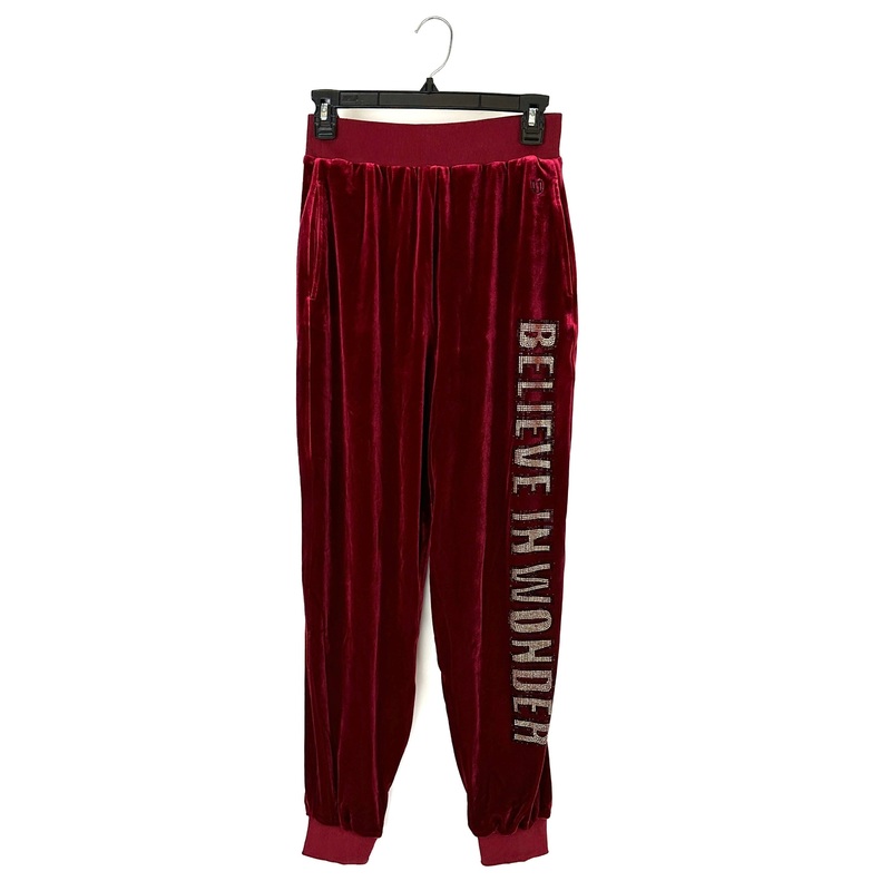 Red Joggers – Small, Medium, Large Small (Size 4)