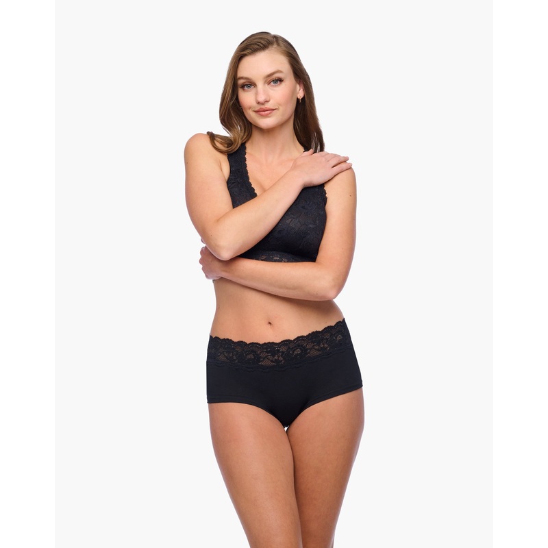 Boxer Peachie Nero S/M