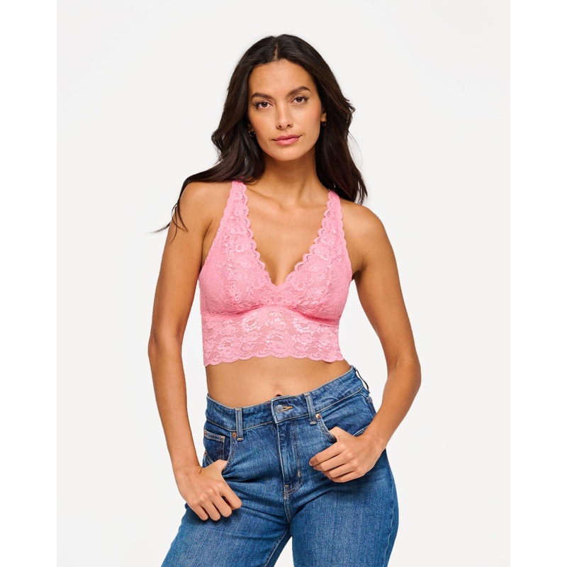 Bralette Alta Con Scollatura Profonda Passiflora S