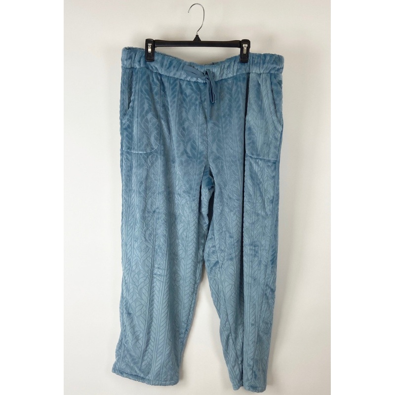 Light Blue Fleece Sweatpants – Size 1X
