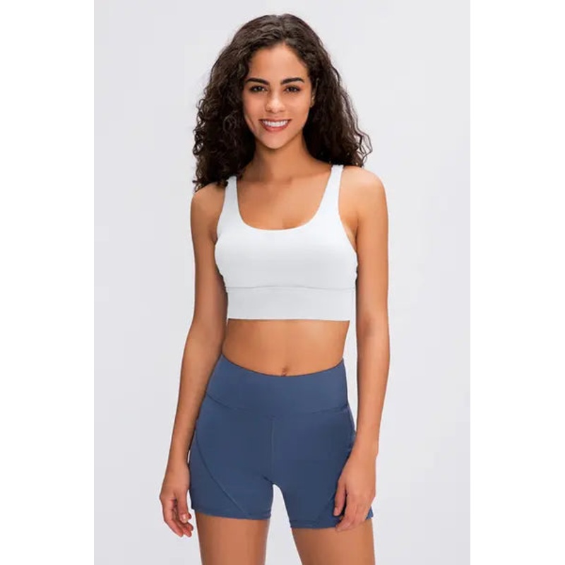 Millennia Double X Sports Bra – Basic Colors Black S