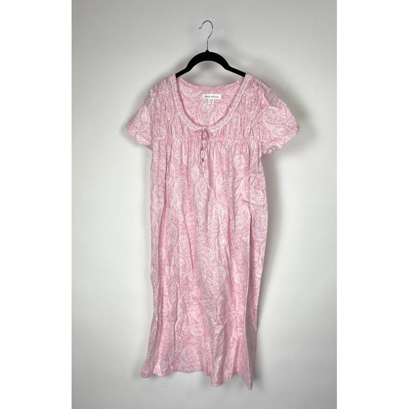 Pink And White Nightgown – Extra Small