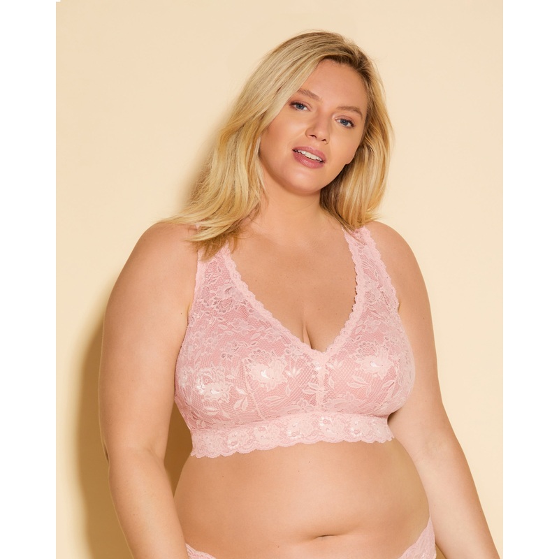 Ultra Curvy Racerback-Bralette “Racie” Jaipur Pink XS
