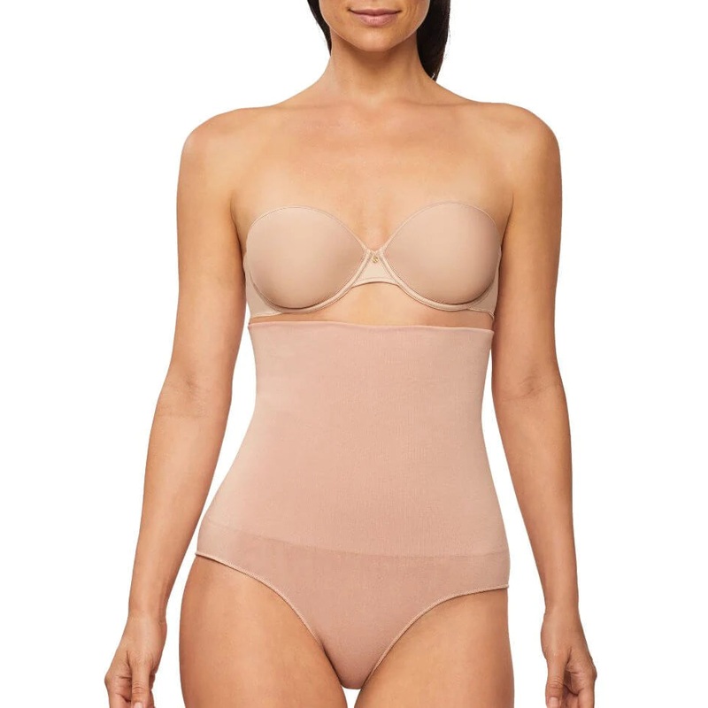 Nancy Ganz Bamboo Essentials High Waisted Brief – Mahogany S