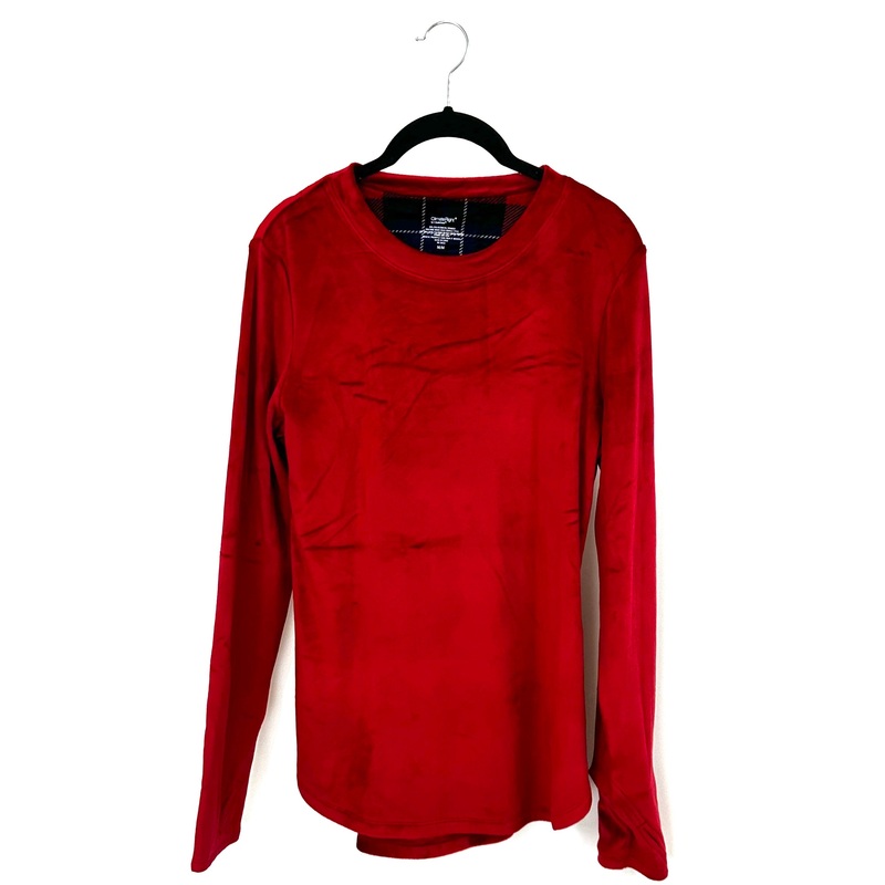 Red Pajama Shirt – Size 6/8