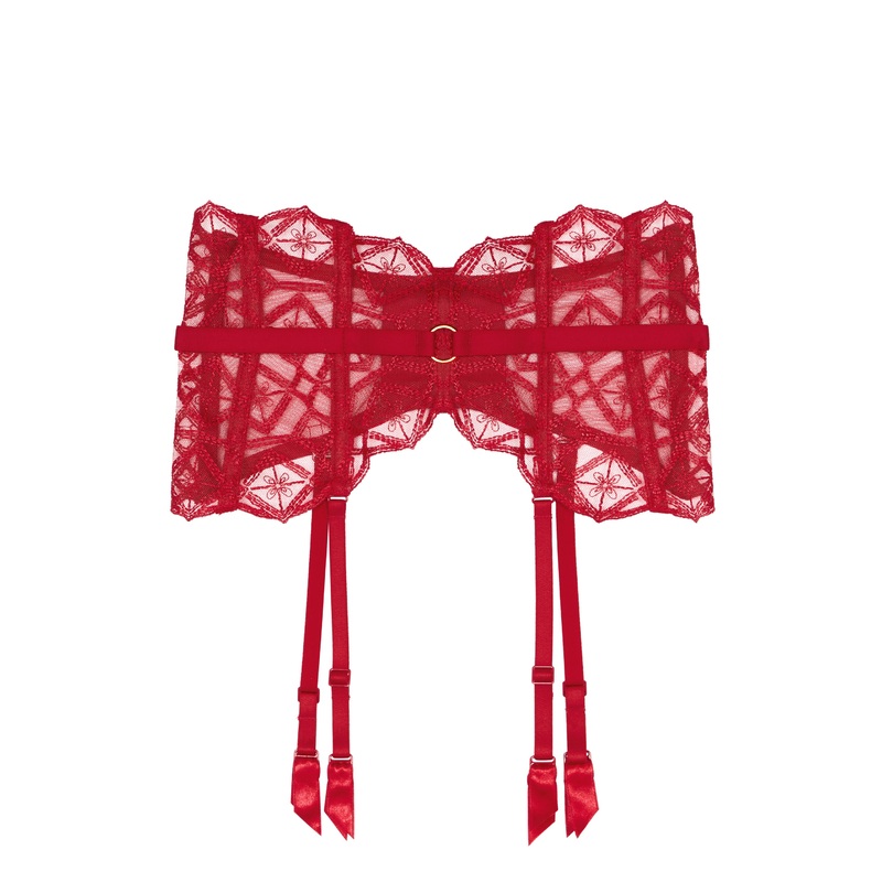 Sense Of Illusion Red Berry Waistcincher Red Berry S
