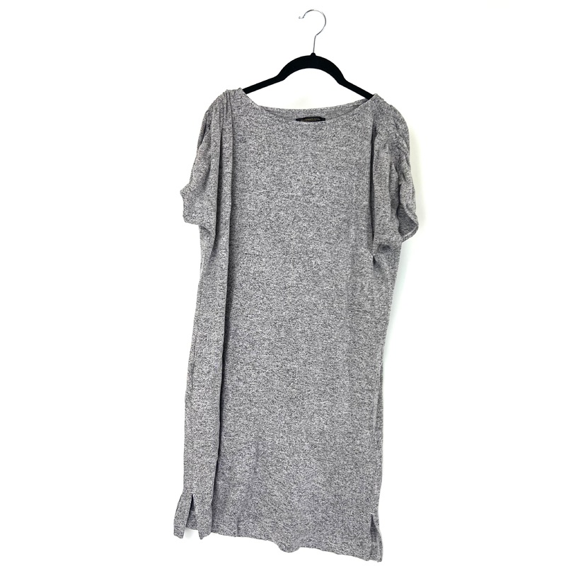 Grey Short Sleeve Lounge Dress – Small