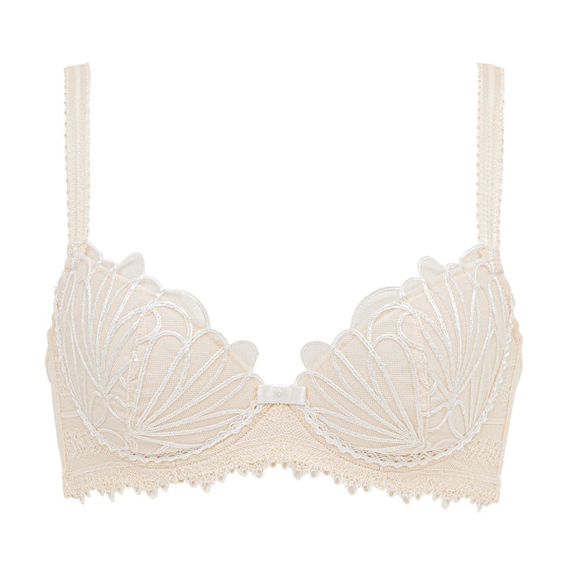 Rose Push-Up Plunge Bra 24S1 65C (US 30C) Blue