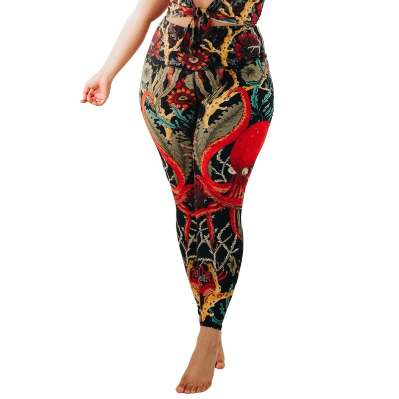 YD Legging – Coral My Name XS Standard (28″)