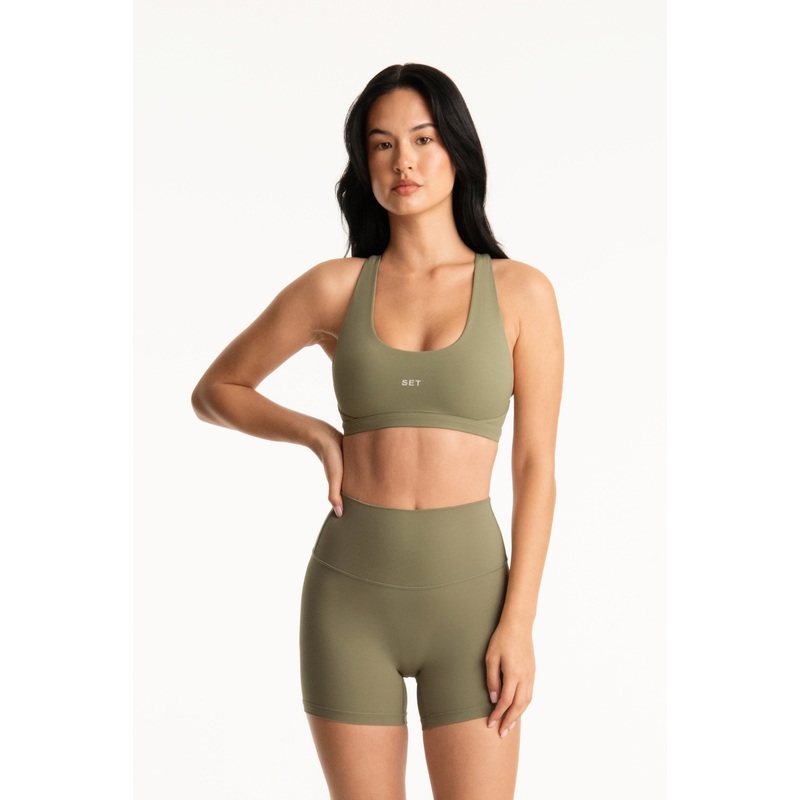AIRLUXE BREATHE PARKE POSE BRA – BEACHGRASS Beach Grass XS