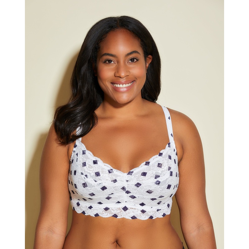 Bralette Sweetie Taglie Comode Diamond Navy 1X