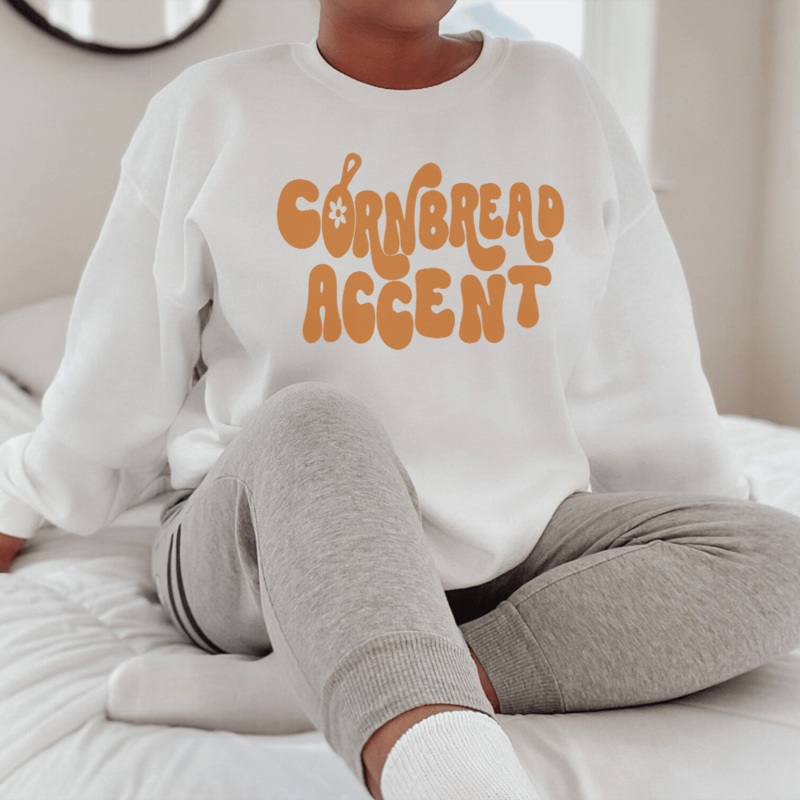 Cornbread Accent Sweatshirt Black S