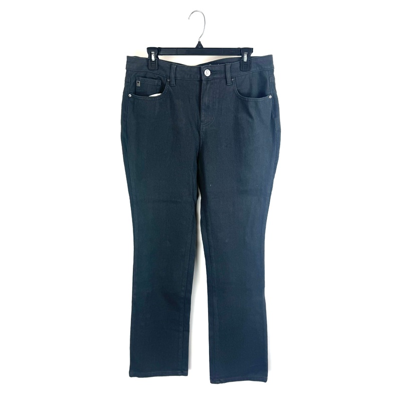 Deep Grey Straight Leg Jeans – Size 12