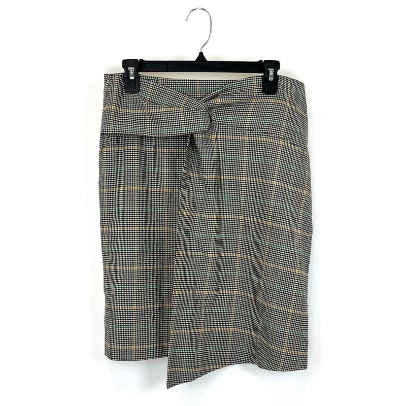 Multicolor Houndstooth Skirt – Size 10