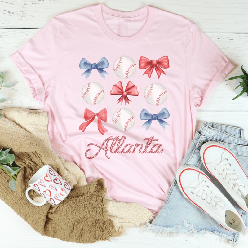 Atlanta Tee Heather Prism Peach S