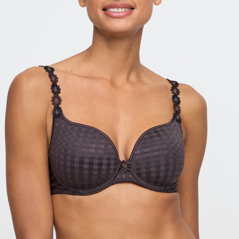 Avero Sweet Chocolate Padded Bra Heartshape Sweet Chocolate 32A