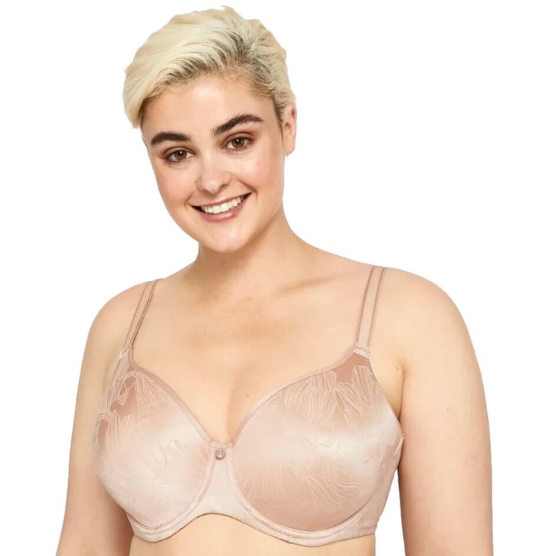 Berlei Lift and Shape T-Shirt Underwire Bra – Contemporary Floral Pearl Nude 32C