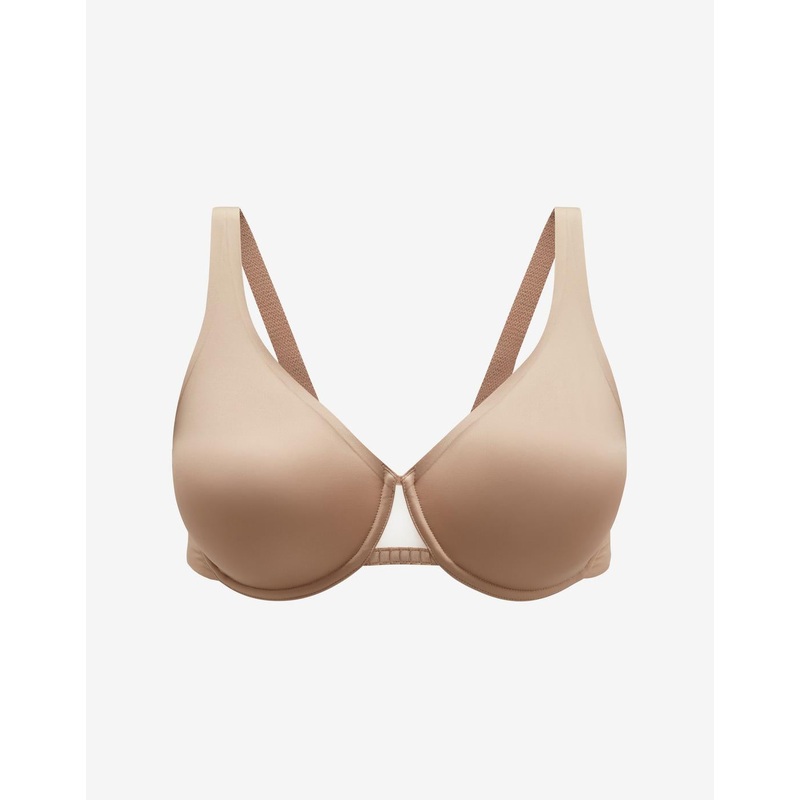 24/7 Classic Unlined Minimizer Bra taupe 32E