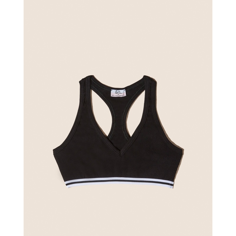 Ana Racerback Bralette Tween Black S