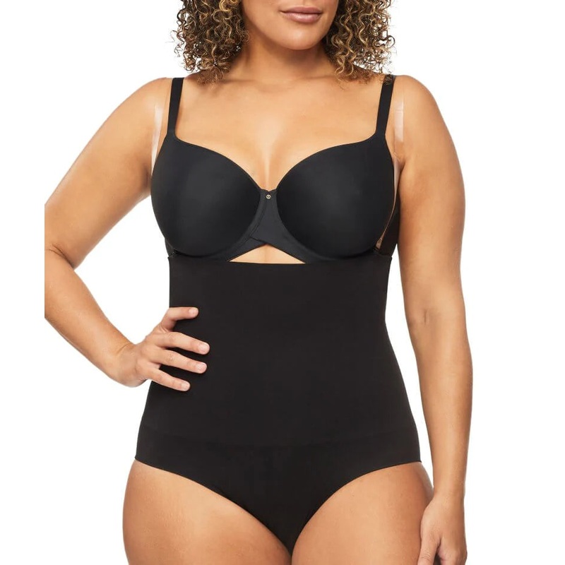 Nancy Ganz Bamboo Essentials High Waisted Brief – Black S