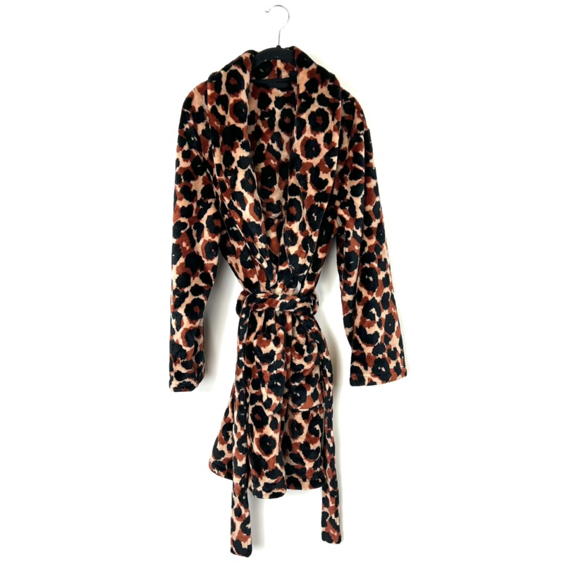 Plush Cheetah Robe – Small/Medium