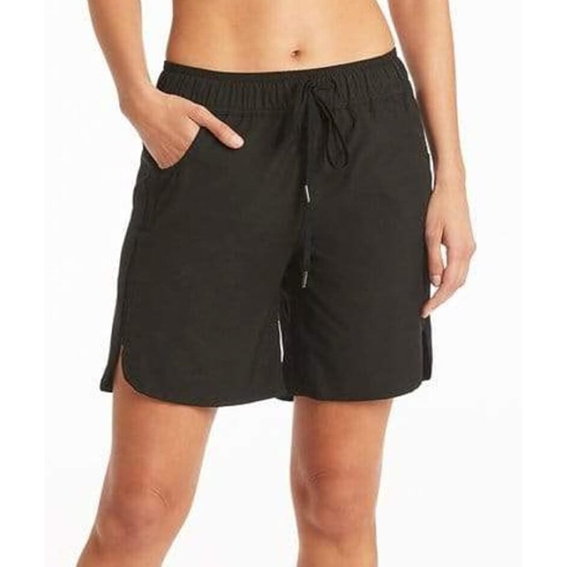 Sea Level Eco Essentials 7″ Swim Boardshort- Black XS