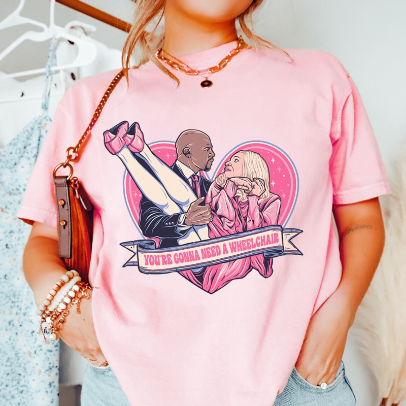 You’re Gonna Need A Wheelchair Tee Pink S
