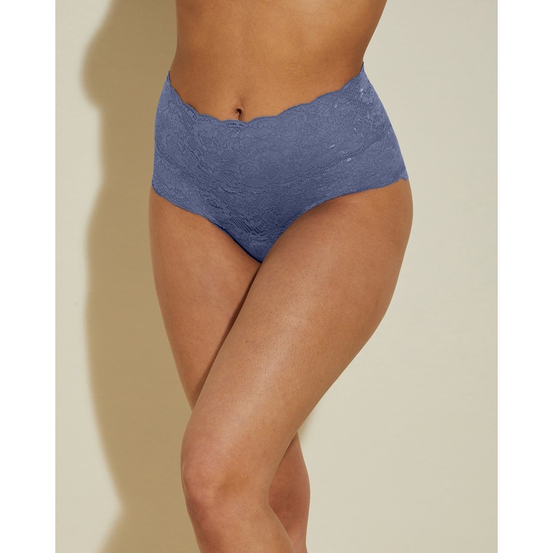 Bikini A Vita Alta Luzerne Blue S