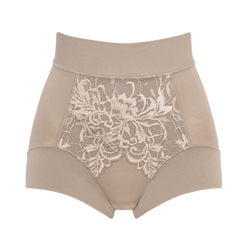 Cotton Blend Fit Lace Panty 24 S (US XS) Black