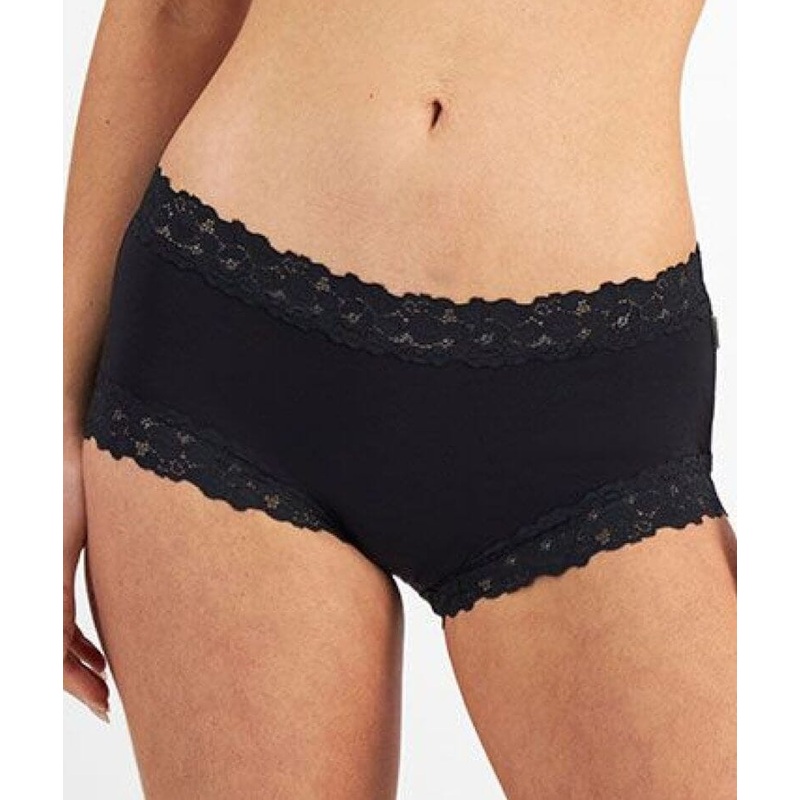 Jockey Parisienne Bamboo Boyleg – Black XS